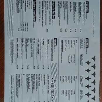 Fat Man's Mill Cafe - Menu - American Near Me - Augusta, Georgia