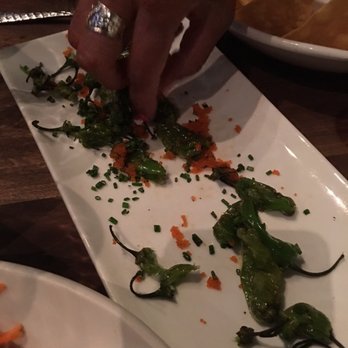 Eureka! - Great shishito peppers with roe - American Near Me - Austin, Texas Eureka! - Great shishito peppers with roe - American Near Me - Austin, Texas