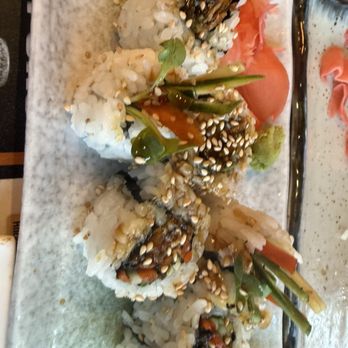 Tsuru Sushi - Salmon skin roll - Japanese Near Me - San Leandro, California