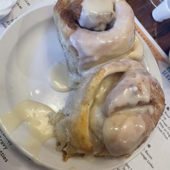 Ann Sather Restaurant - Two Cinnamon Rolls - Scandinavian Near Me - Chicago, Illinois Ann Sather Restaurant - Two Cinnamon Rolls - Scandinavian Near Me - Chicago, Illinois