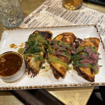 Broken Spirits-Anaheim - Birria tacos. I rate 9/10. - Cocktail Bars Near Me - Anaheim, California Broken Spirits-Anaheim - Birria tacos. I rate 9/10. - Cocktail Bars Near Me - Anaheim, California