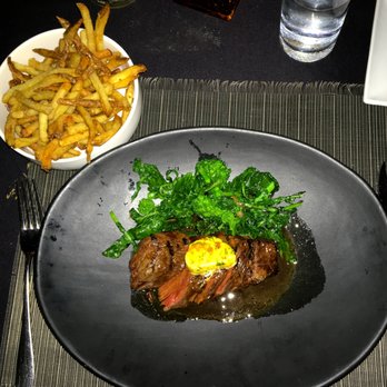 L'Auberge Saint-Gabriel - Steak, truffle butter, rapini and fries - Venues & Event Spaces Near Me - Montreal, Quebec L'Auberge Saint-Gabriel - Steak, truffle butter, rapini and fries - Venues & Event Spaces Near Me - Montreal, Quebec