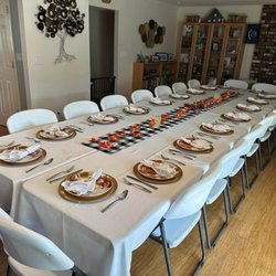 AA Event Rentals - Tables and chairs