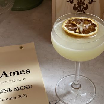 2 Ames - Mezcal craft cocktail - New American Near Me - Chautauqua, New York
