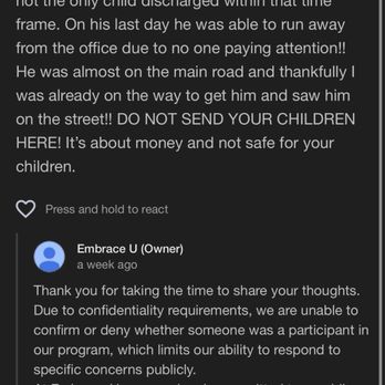 Embrace U  - Bs Response!! - Counseling & Mental Health Near Me - Brentwood, Tennessee