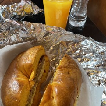 Wonder Bagels - Turkey cheese & egg bagel - Bagels Near Me - Jersey City, New Jersey