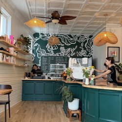 Gaia Coffee - Inside the shop!