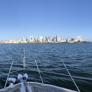 Overload Adventure Company - View of downtown from the front of the boat - Boat Tours Near Me - San Diego, California Overload Adventure Company - View of downtown from the front of the boat - Boat Tours Near Me - San Diego, California