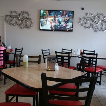 Taqueria Siberia - a dining area with a flat screen tv - Mexican Near Me - Brownsville, Texas Taqueria Siberia - a dining area with a flat screen tv - Mexican Near Me - Brownsville, Texas
