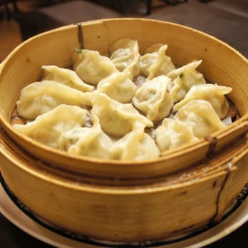 Chinese Dumpling House - pork and leek dumplings ($4.99 for 15) - Chinese Near Me - Thornhill, Ontario
