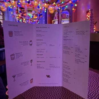 Azul - Menu (Dec '24) - Cocktail Bars Near Me - Las Vegas, Nevada