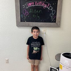 Valley Pediatric Dentistry - My son's birthday announcement! A