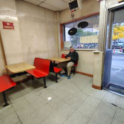 No ambience, but it's a take-out place.