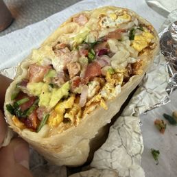 Breakfast burritos Breakfast burritos