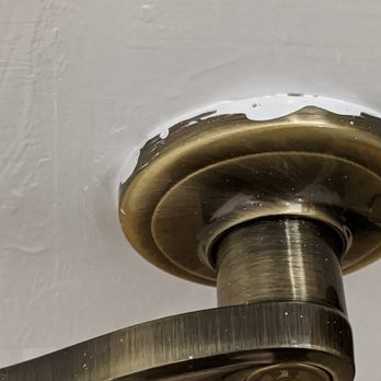 All Around Power Washing And Management - Thick paint on door and painted hardware. - Pressure Washers Near Me