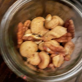 Small Victory - Poor photo of the mixed nuts - Cocktail Bars Near Me - Austin, Texas