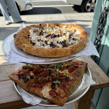 Truly Pizza - Top: American Riviera. Bottom: Suprema - Pizza Near Me - Dana Point, California Truly Pizza - Top: American Riviera. Bottom: Suprema - Pizza Near Me - Dana Point, California