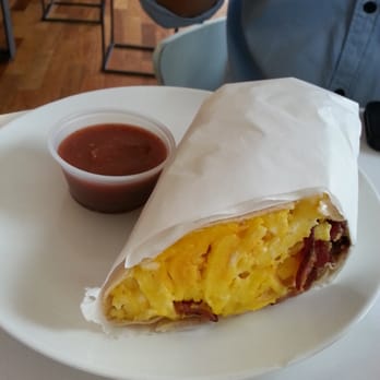 Europane - Breakfast wrap with salsa - Bakeries Near Me - Pasadena, California Europane - Breakfast wrap with salsa - Bakeries Near Me - Pasadena, California