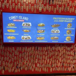 Coney Island Dogs & Burgers - Menu
