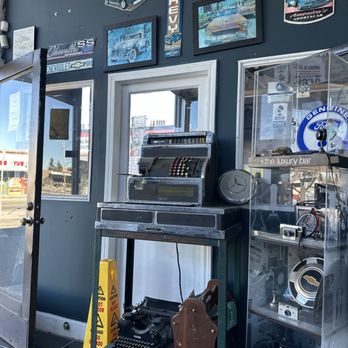 Smog Check Plus #3 - Waiting room- antique typewriters - Smog Check Stations Near Me - San Jose, California Smog Check Plus #3 - Waiting room- antique typewriters - Smog Check Stations Near Me - San Jose, California