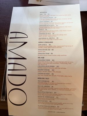 Menu photo 3 Amado Burlingame, CA Menu photo 3 Amado Burlingame, CA