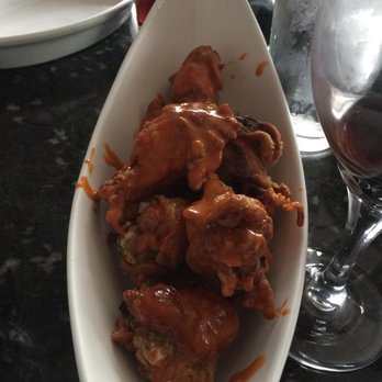 Maple Ave Restaurant - chicken wings with spicy tomato sauce reduced with sweet creme. (was not spicy, but tat is fixable) - New American Near Me - Vienna, Virginia Maple Ave Restaurant - chicken wings with spicy tomato sauce reduced with sweet creme. (was not spicy, but tat is fixable) - New American Near Me - Vienna, Virginia