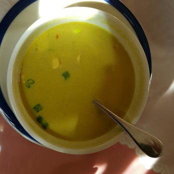 Gaufre's & Goods - Spicy coconut soup - Greek Near Me - St. Augustine, Florida