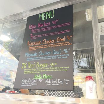 Island Kryptonite - Menu For da Day... i want 2 of each plzzz! - Food Trucks Near Me