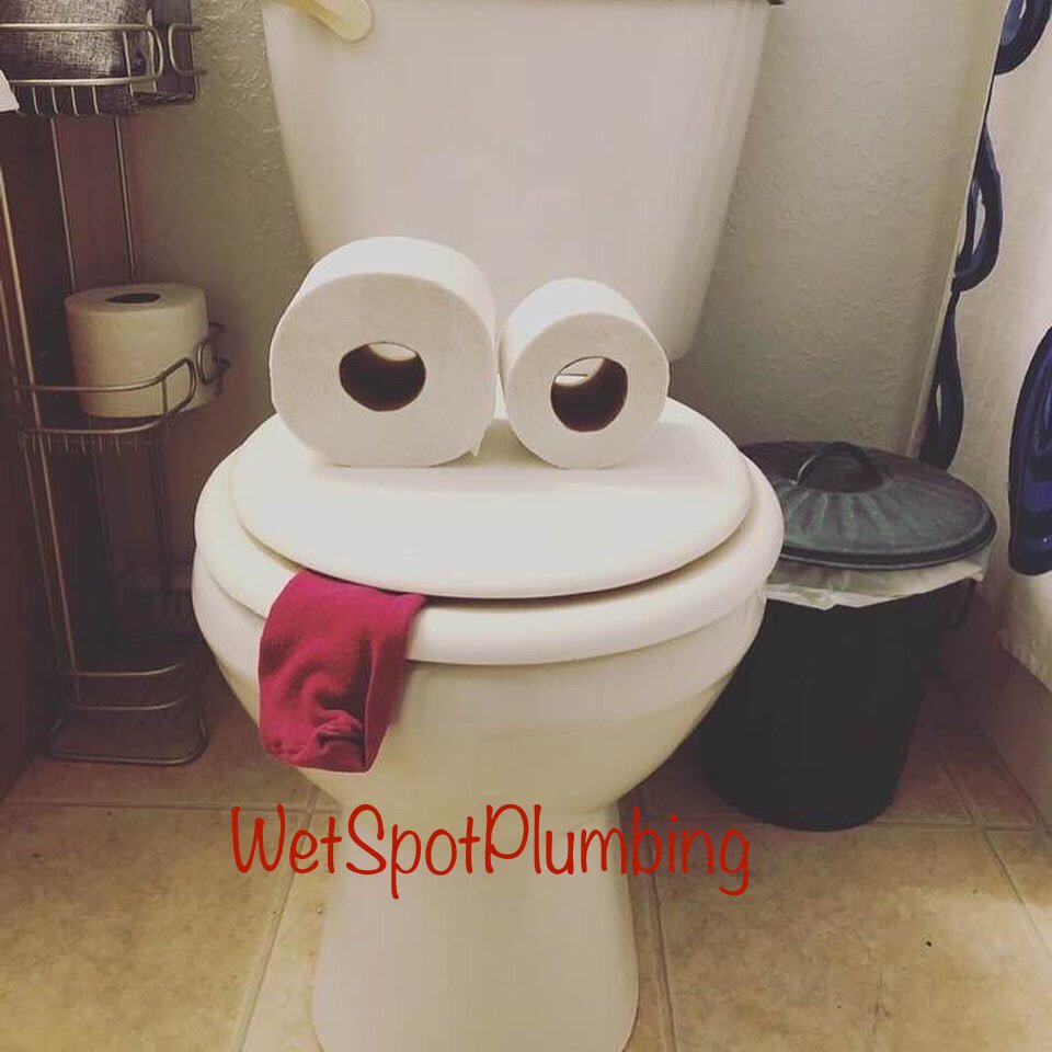 Slide of Wet Spot Plumbing