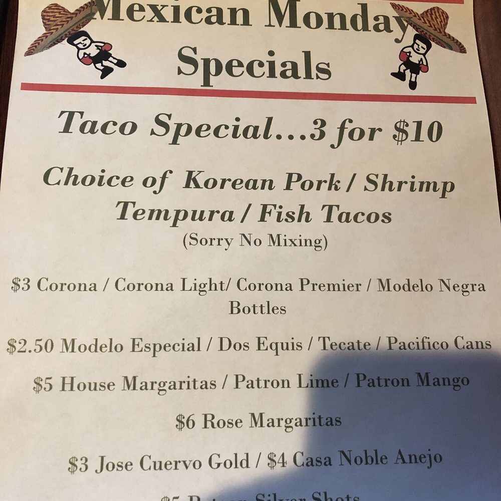 Kid Rip's - Monday special - Pubs Near Me - Runnemede, New Jersey