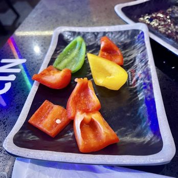 Oppa House - Requested menu stated bell peppers arrived cold. Sent back to be cooked, grilled, sautéed, heated, nuked.... - Korean Near Me - Broken Arrow, Oklahoma