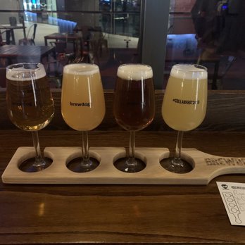 BrewDog - Beer flight - Brewpubs Near Me - London, XGL