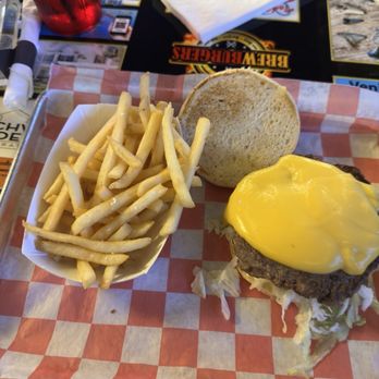 BrewBurgers - Cheeseburger and fries delicious - American Near Me - Venice, Florida BrewBurgers - Cheeseburger and fries delicious - American Near Me - Venice, Florida
