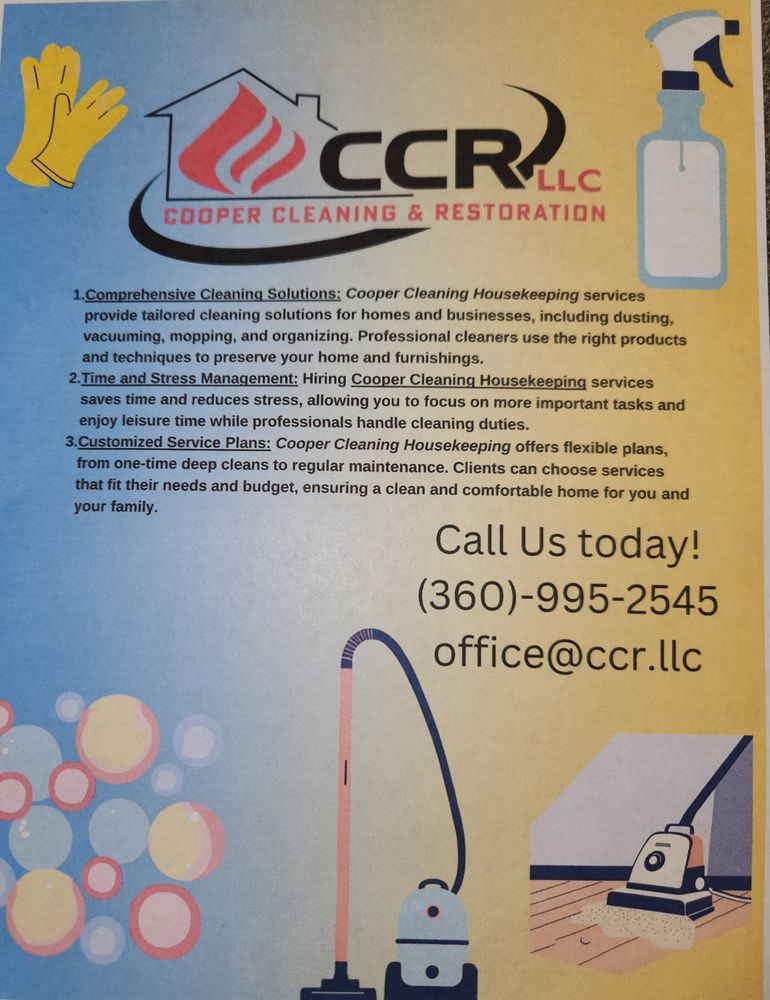 COOPER CLEANING AND RESTORATION LLC