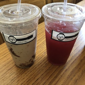 Cafe Aficionado - Iced Nutella Latte/ Blueberry Lemonade - Coffee & Tea Near Me - Los Angeles, California Cafe Aficionado - Iced Nutella Latte/ Blueberry Lemonade - Coffee & Tea Near Me - Los Angeles, California