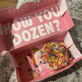 Beach Break Donuts & Ice Cream - the tootie fruity donut! - Donuts Near Me - Carolina Beach, North Carolina