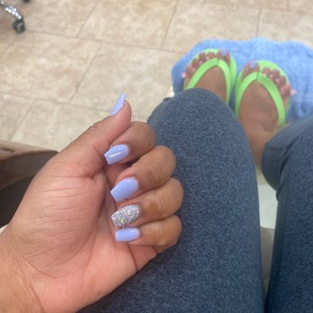 Texas Nail Bar - Lavender dip - Nail Salons Near Me - Euless, Texas Texas Nail Bar - Lavender dip - Nail Salons Near Me - Euless, Texas