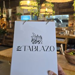 El Tablazo - Menu