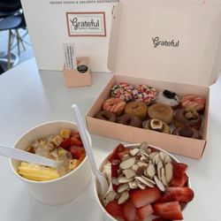 Berry Station Frozen Yogurt and Grateful Donut