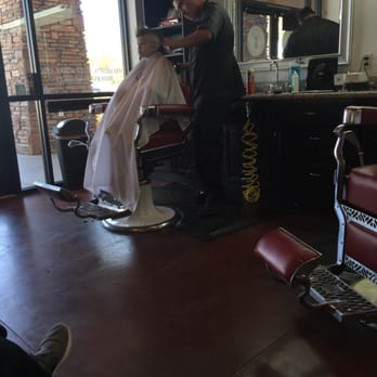 Geo's Barbershop - Getting a fresh cut for his first day back to school. - Barbers Near Me - Gilbert, Arizona