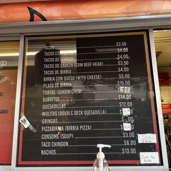 Los TanChingones - Menu, as of yesterday. Might be more when you arrive. - Tacos Near Me - Hoover, Alabama Los TanChingones - Menu, as of yesterday. Might be more when you arrive. - Tacos Near Me - Hoover, Alabama