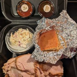 Mission BBQ - Smoked Turkey Dinner with Slaw