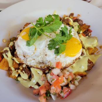 Basalt - Special of the day: prime rib hash with toast ! - New American Near Me - Honolulu, Hawaii