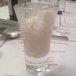Chicken Soup for the Soul - Boozy almond granita