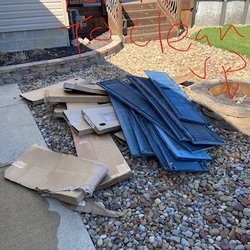 Homeworks - After $65,000.00 worth of repairs I got to help cleanup.