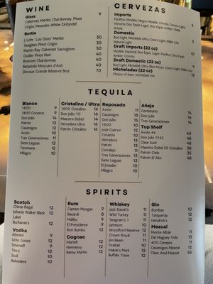 Menu photo 2 Cabo Mexican Cuisine Raleigh, NC