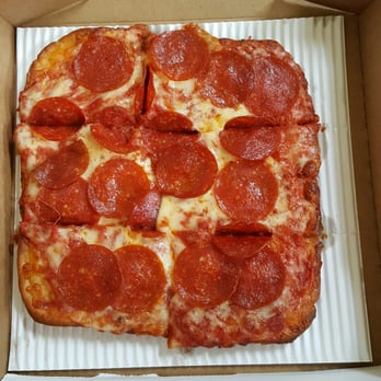 Jet's Pizza - This is the gluten free pizza. Comes with one topping. Only one size. - Pizza Near Me - Saline, Michigan