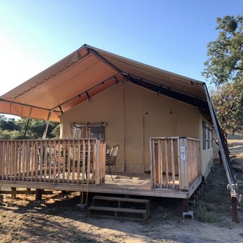 Yosemite RV Resort - Nice porch with table and bbq. - RV Parks Near Me - Coarsegold, California Yosemite RV Resort - Nice porch with table and bbq. - RV Parks Near Me - Coarsegold, California