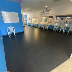 KIDS FIRST Swim School - Jenkintown - Bigger than it looks from the outside.
