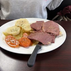 Spring Garden Family Restaurant - Corned Beef and Cabbage